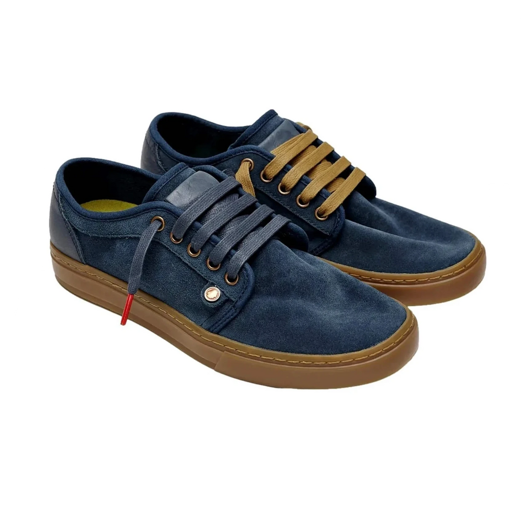 Heisei Suede Prussian Blue