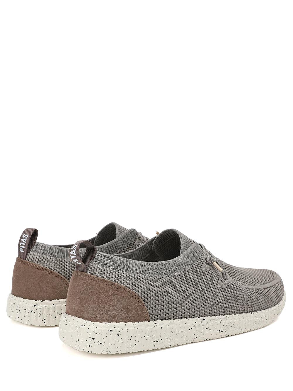 Wallabi Fly gewaschen Taupe Pitas Grau