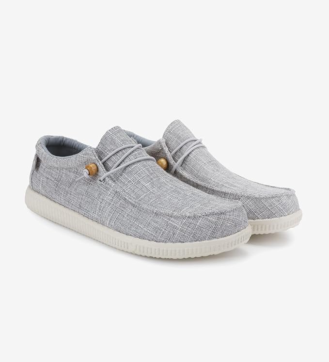 Walk in Pitas Wallabi Leinen Grau