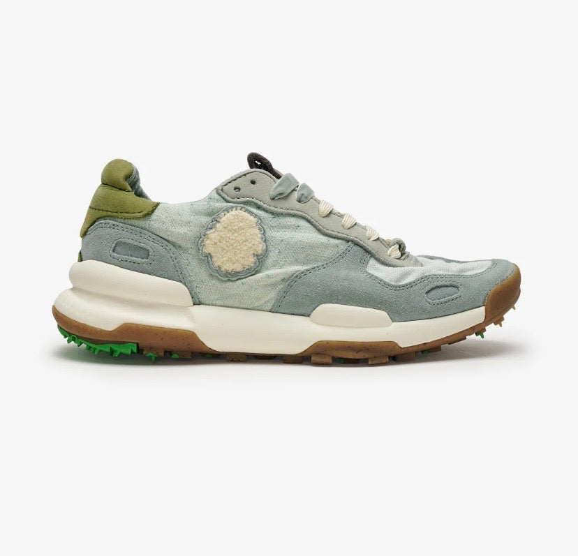 Chacrona Leinen Camouflage Milky Jade