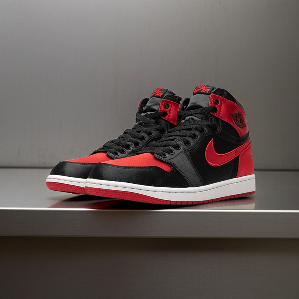 Jordan 1 Retro High „Satin Bred“