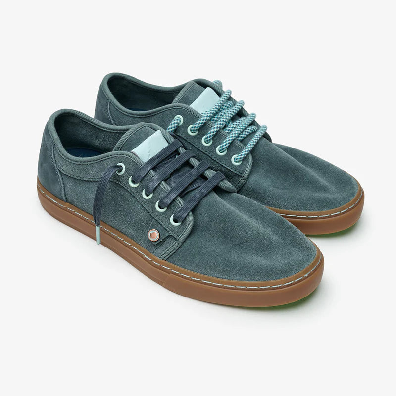 Heisei Wildleder Black Sand/Grau (Farbe Blau)