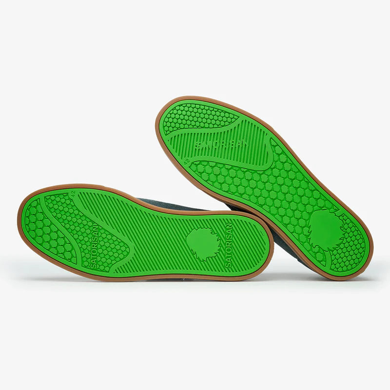 Heisei Wildleder Black Sand/Grau (Farbe Blau)