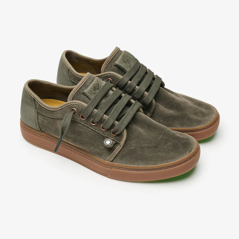 Heisei Wildleder Deep Khaki/GR