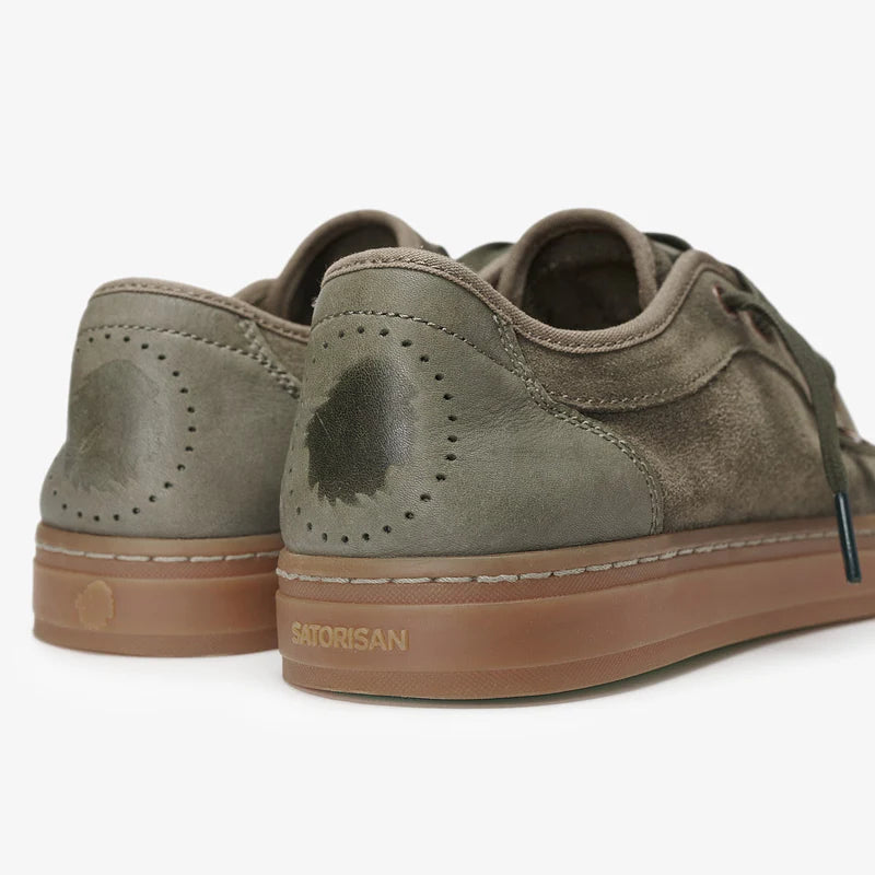 Heisei Wildleder Deep Khaki/GR