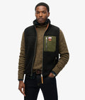 Borg Vintage Retro Fleece Vest