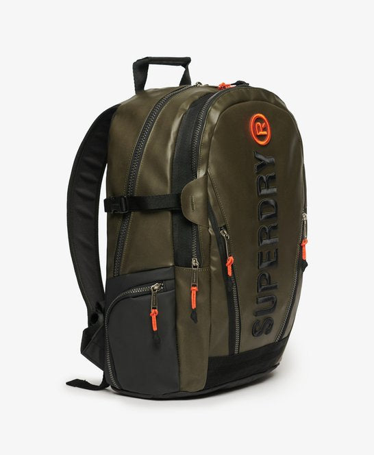 Tarp Backpack with Embroidered Logo