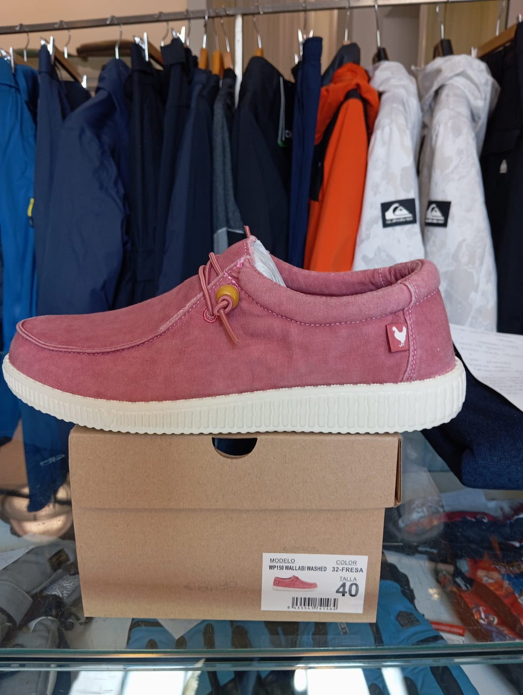 Pitas wallabi washed - rosa fragola  32 fresa wp 150