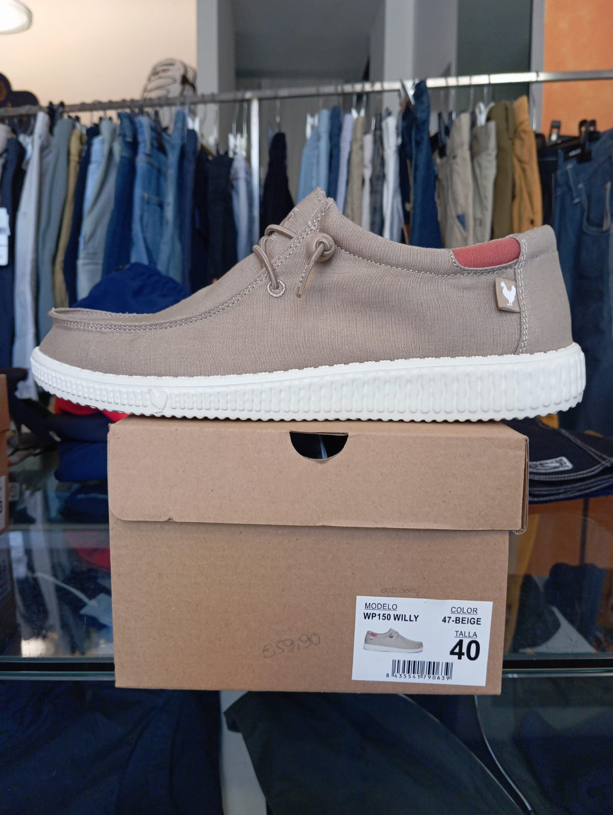 Pitas Willy Beige