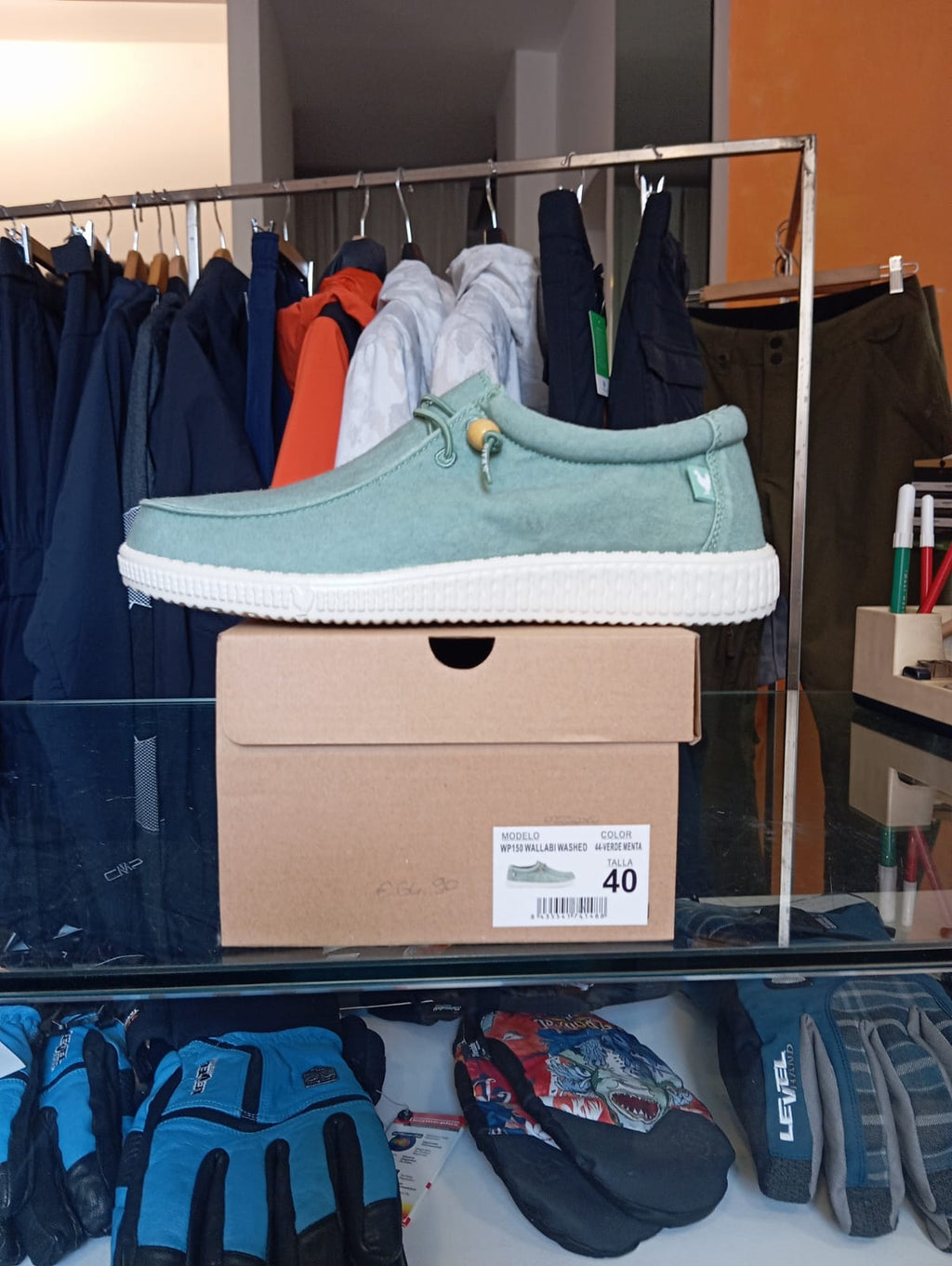 Wallabi Washed Verde Menta