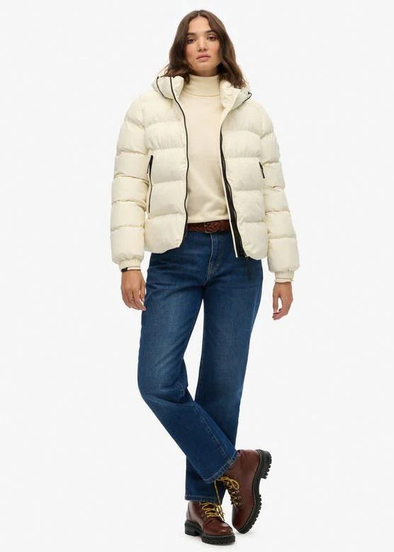 Puffer Sportiva con Cappuccio superdry
