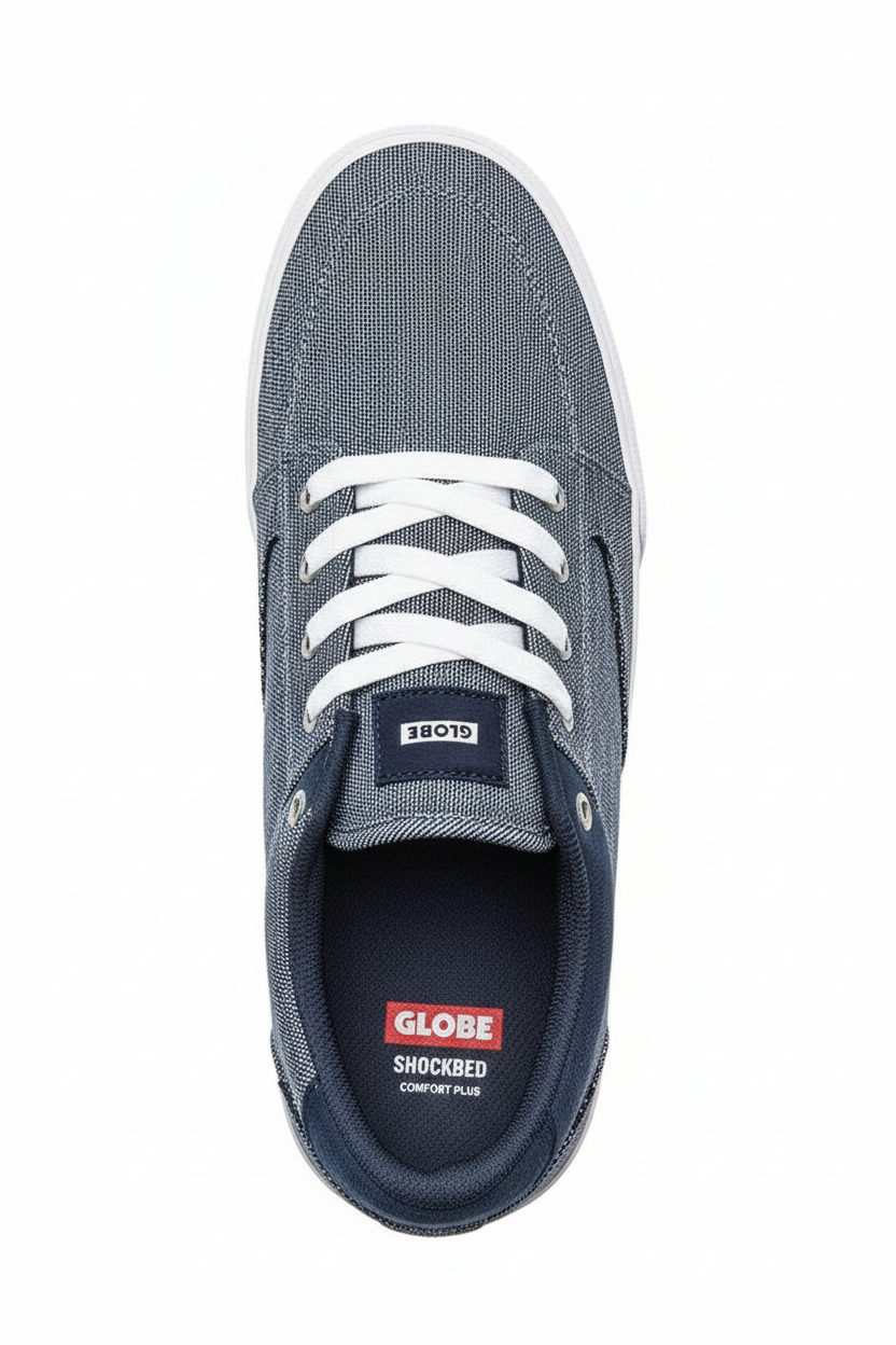 Globe GS (Marineblau Chambray/Weiß)