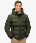 Sports Hooded Padded Jacket