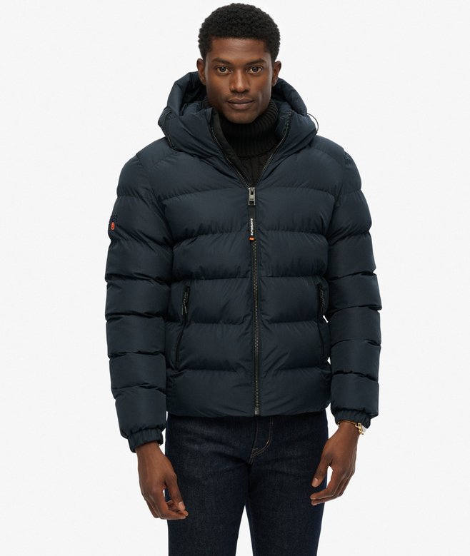 Sports Hooded Padded Jacket