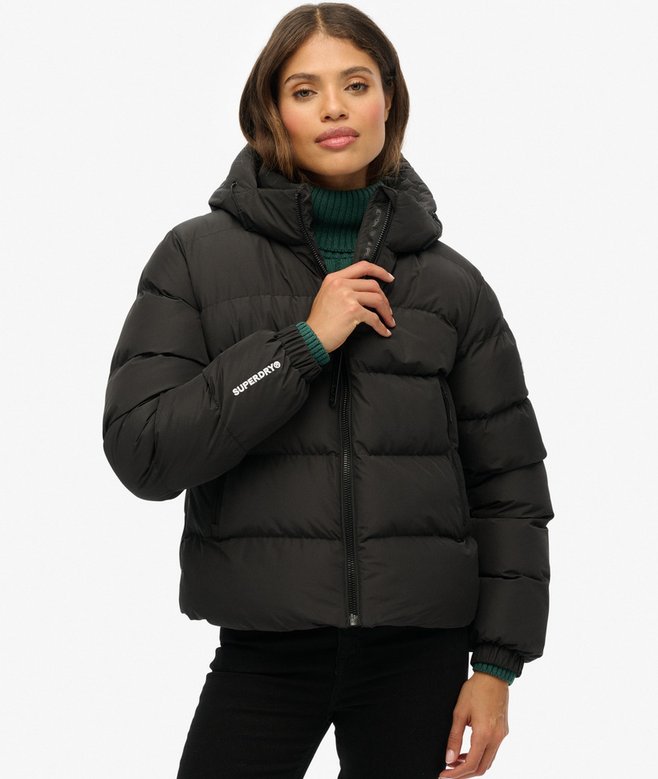 Puffer Sportiva con Cappuccio superdry